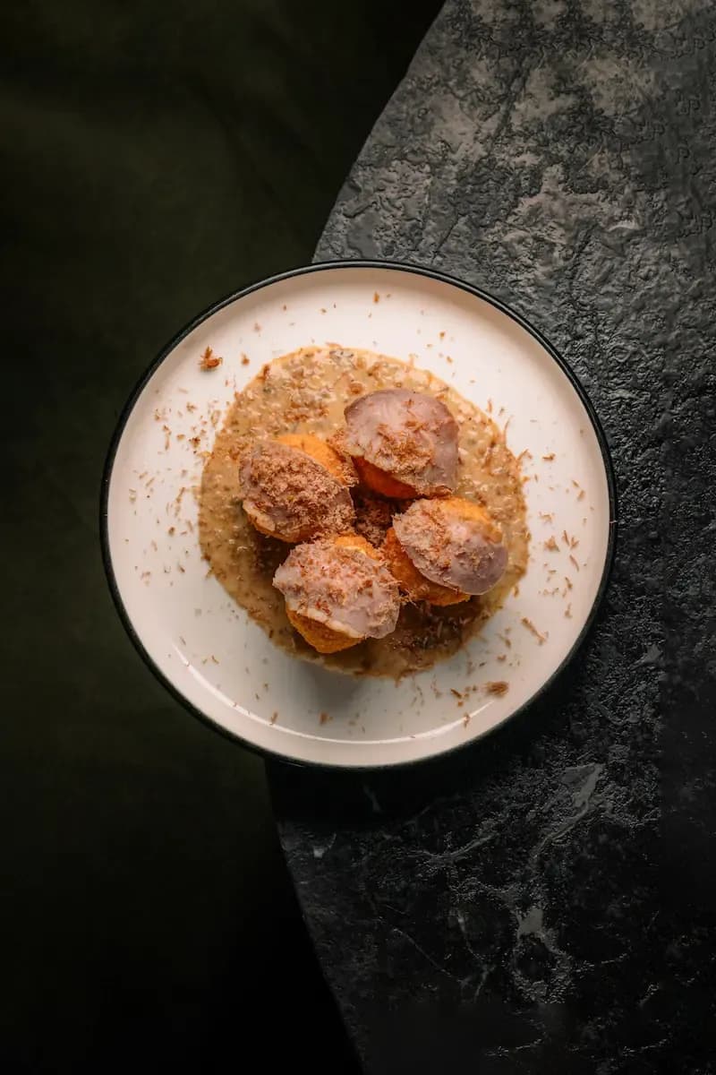 Arancini with Smoked Duck