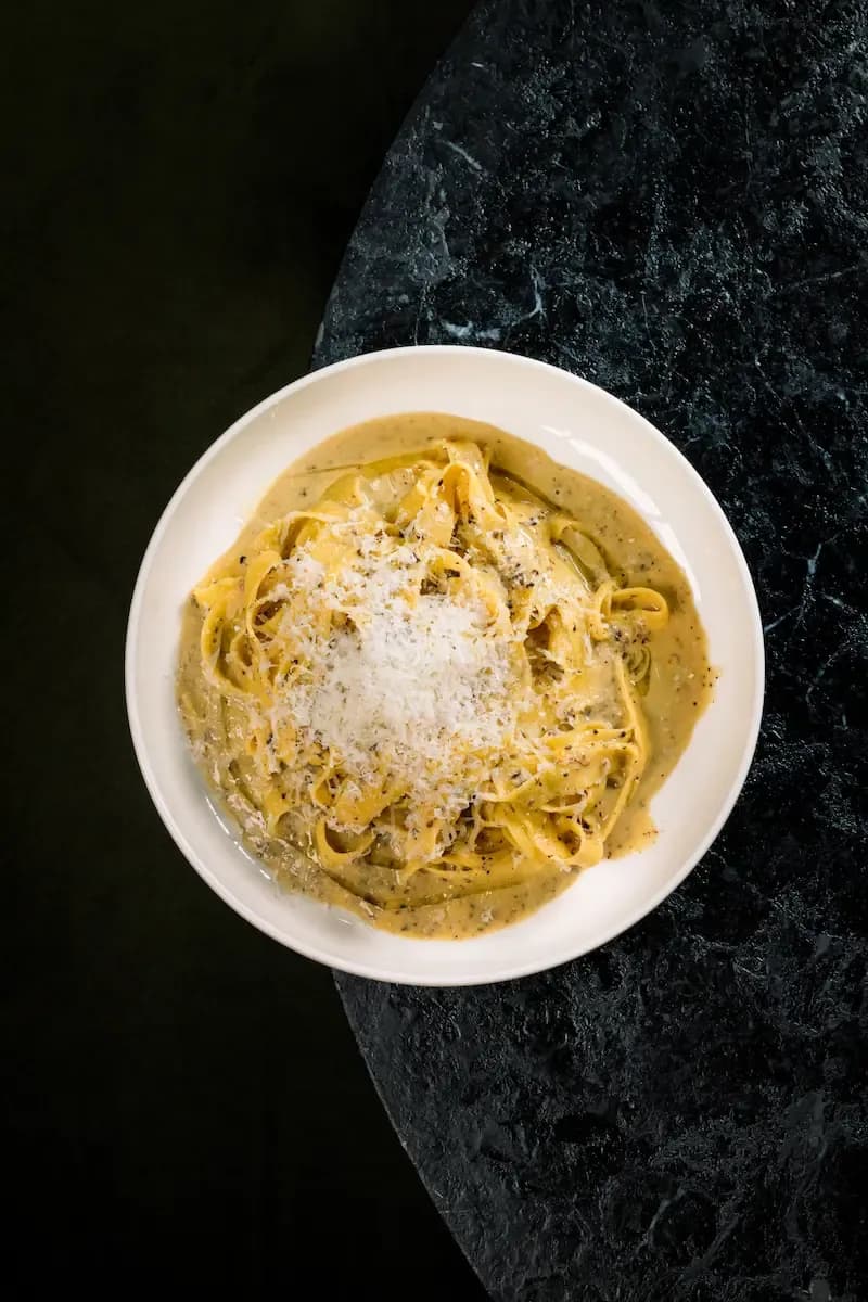 Creamy Truffle Fettuccine
