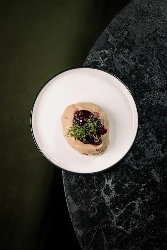 Chicken Liver Pâté with Truffle & Berries