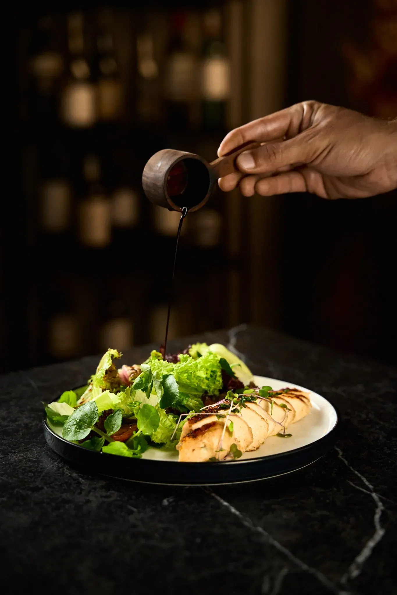 Chicken Breast with Mix Salad