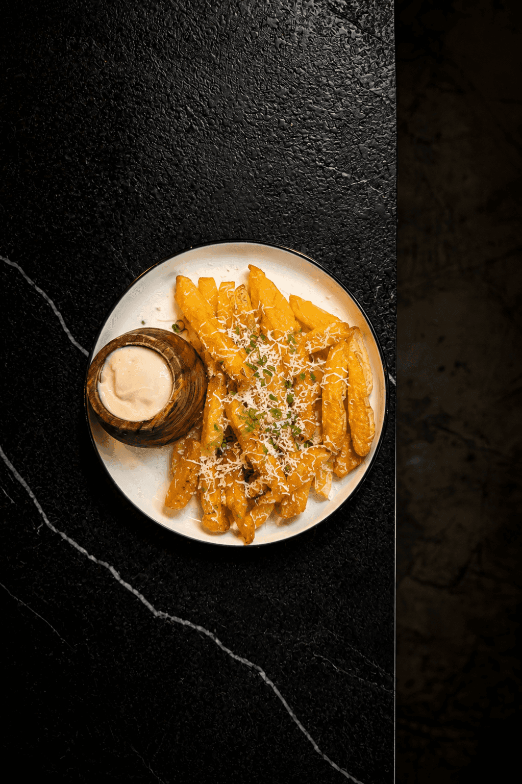 Hand Cut Fries with Red Wine Mayo